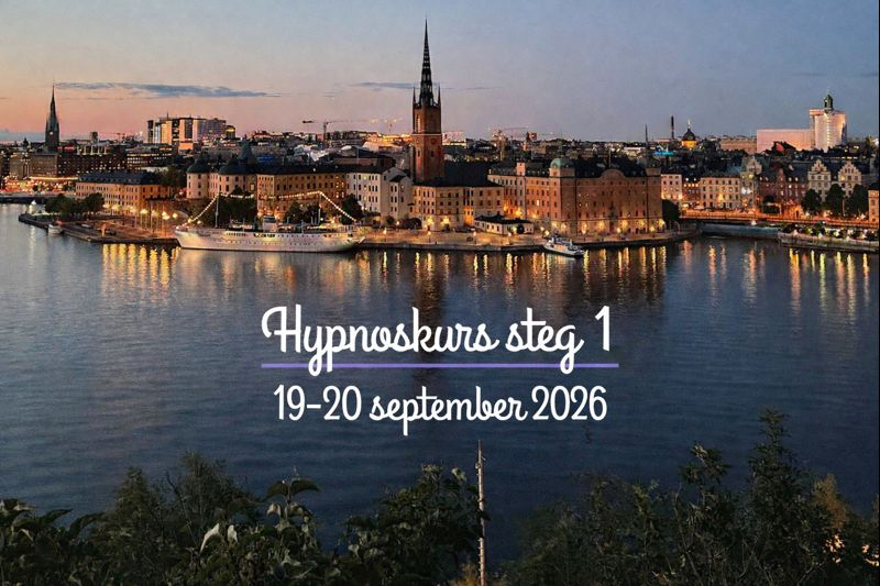 Hypnoskurs steg 1 19-20 Sept 2026
